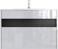 Тумба под раковину со столешницей AM.PM Func 100 белый глянец Тумба под раковину со столешницей AM.PM Func 100 белый глянец