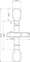 Душевая штанга Lemark LM8078C