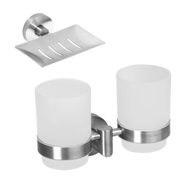 Набор Стакан Bemeta Neo 104210025 + Мыльница 104208085