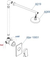 Душевой комплект Wasserkraft A12669