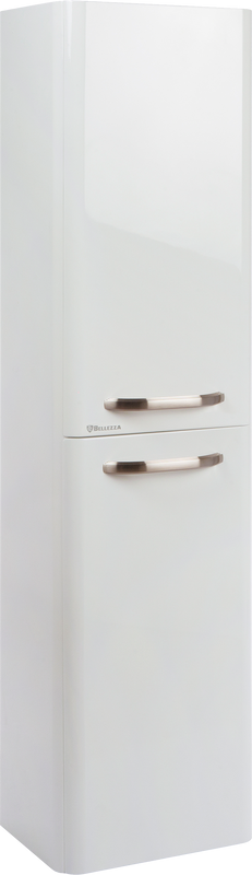 Шкаф пенал для ванной Bellezza Олимпия 35 L белый