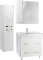 Шкаф пенал для ванной Bellezza Олимпия 35 L белый