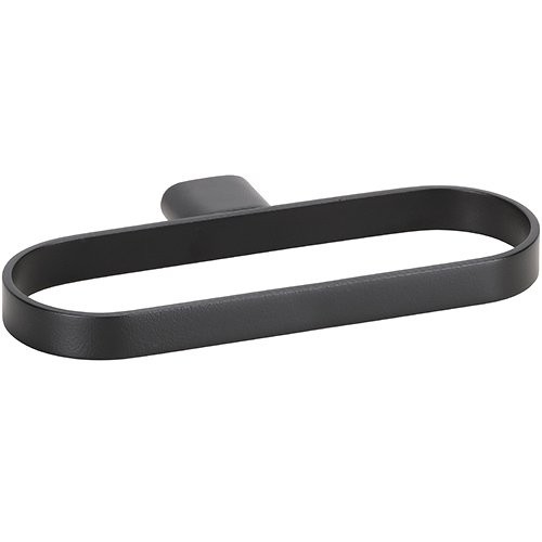 Полотенцедержатель Bemeta Organic Black 167104060 кольцо, 22 см, черный матовый