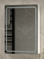 Зеркало-шкаф CONTINENT Led Race 50х70 см, с подсветкой