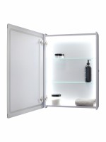 Зеркало-шкаф CONTINENT Led Race 50х70 см, с подсветкой