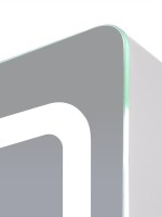 Зеркало-шкаф CONTINENT Led Race 50х70 см, с подсветкой