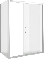 Душевой уголок Good Door Latte WTW+SP-G-WE 130x80 + очиститель для стекол