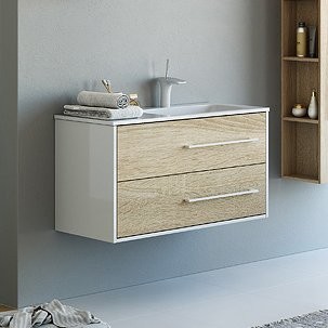 Тумба под раковину Aqwella 5 stars Miami 90 R