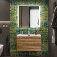Мебель для ванной комнаты BelBagno Marino-cer-n 80 подвесная, rovere rustico