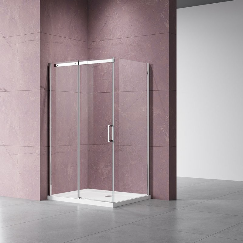 Душевой уголок Vincea Dice VSR-4D1015CL 150х100 см, профиль хром