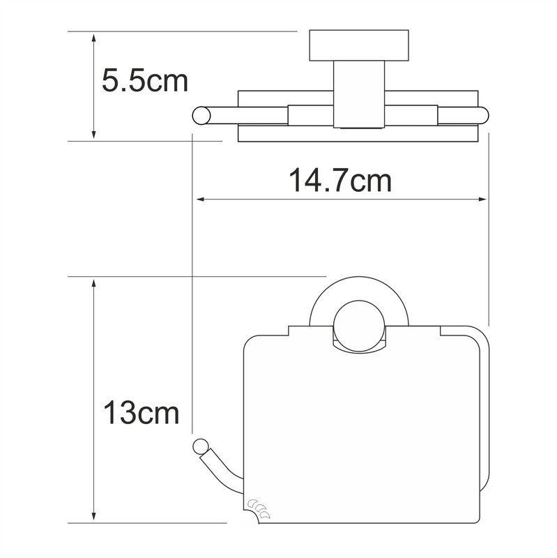 Набор Держатель Wasserkraft Isen K-4025 + Ершик K-4027