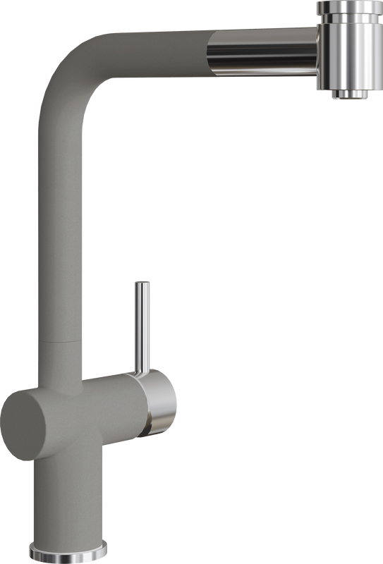 Смеситель для кухни Florentina Палермо грей