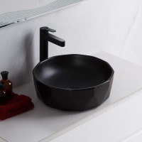 Накладная раковина BelBagno BB1409H301 41 черная