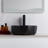 Накладная раковина BelBagno BB1409H301 41 черная