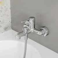 Смеситель для ванны с душем IDDIS AIGSB00i02WA хром