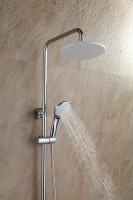 Душевая стойка Frap H31 F2431 хром, белая