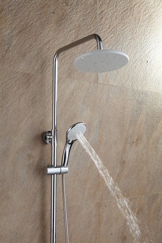 Душевая стойка Frap H31 F2431 хром, белая