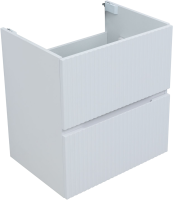 Тумба под раковину без столешницы Aquanet Джейн 60 подвесная, белая матовая