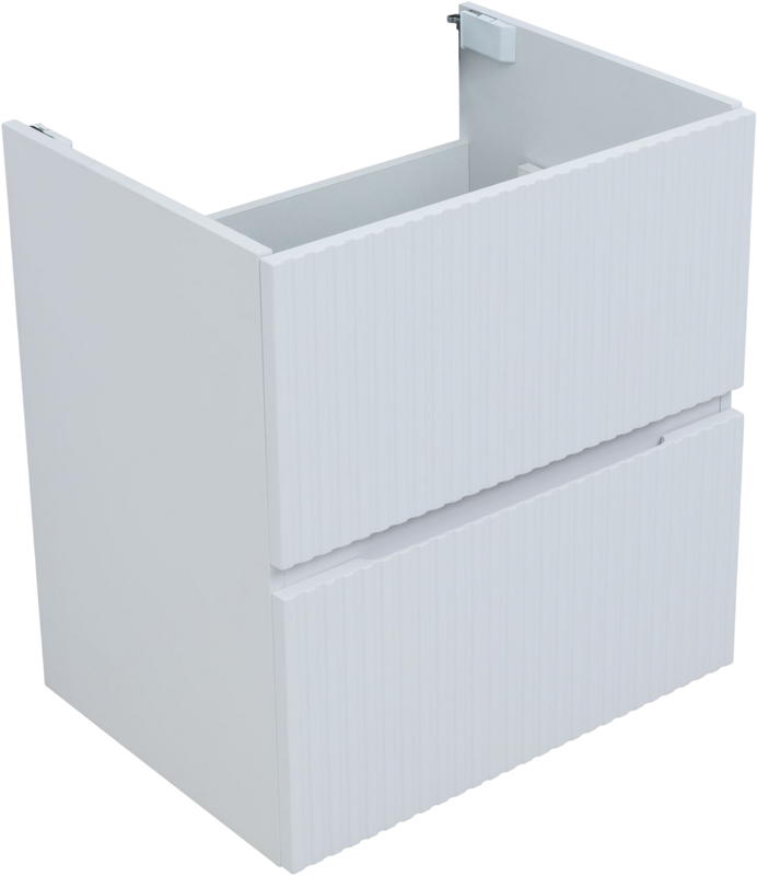Тумба под раковину без столешницы Aquanet Джейн 60 подвесная, белая матовая