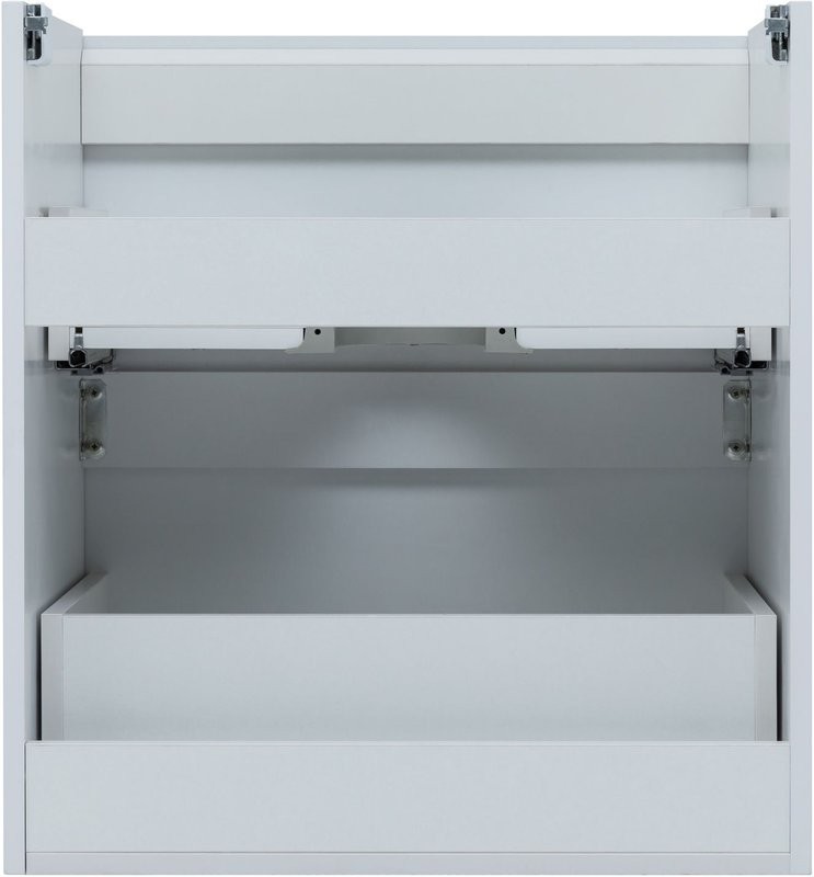 Тумба под раковину без столешницы Aquanet Джейн 60 подвесная, белая матовая