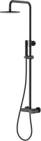 Душевая стойка Boheme Stick 128-BB black diamond black