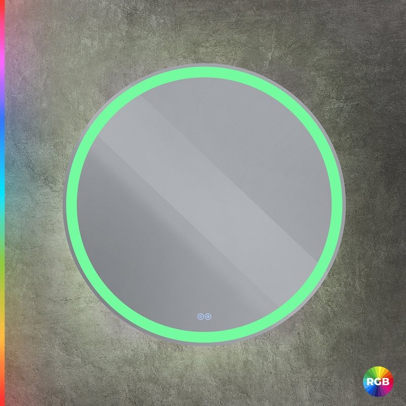 Зеркало круглое Cezares Multicolore 80 с подсветкой