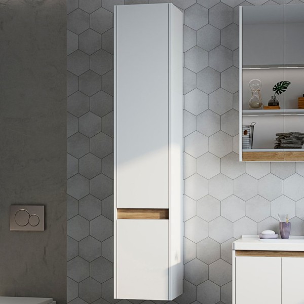 Шкаф пенал для ванной STWORKI Стокгольм L