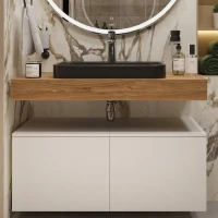 Раковина Duravit Happy D.2 Plus 2360601300 60 см, черная
