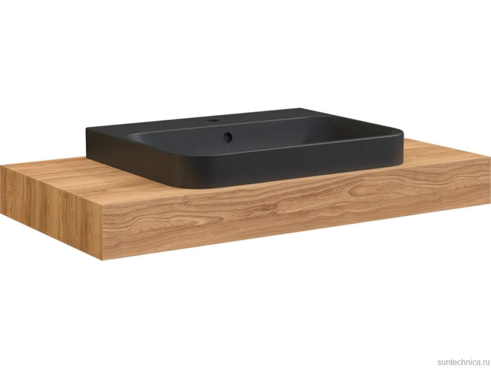 Раковина Duravit Happy D.2 Plus 2360601300 60 см, черная