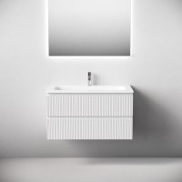 Тумба под раковину Sancos подвесная Snob T 90 Bianco SNT90W