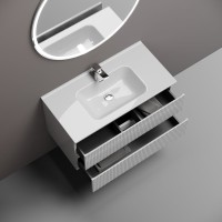 Тумба под раковину Sancos подвесная Snob T 90 Bianco SNT90W