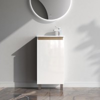 Тумба под раковину без столешницы AM.PM X-Joy 45, напольная, белый глянец