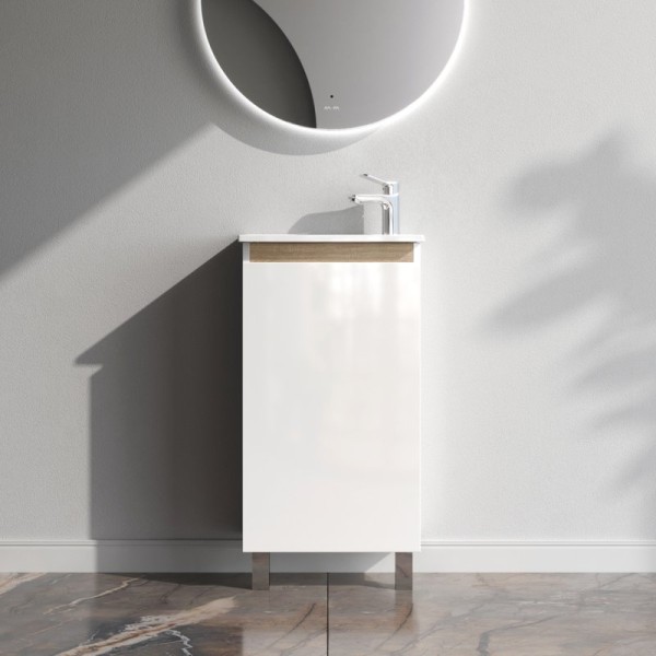 Тумба под раковину без столешницы AM.PM X-Joy 45, напольная, белый глянец