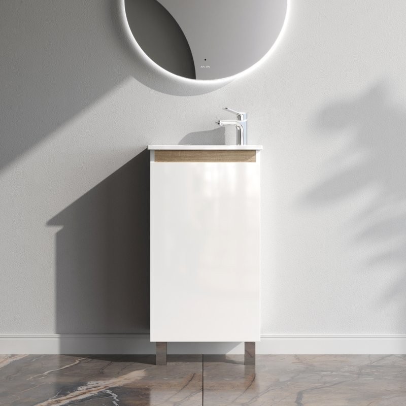 Тумба под раковину без столешницы AM.PM X-Joy 45, напольная, белый глянец