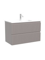 Тумба с раковиной Sancos Snob R 80 Doha Soft, раковина CN7026