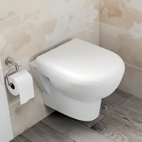 Комплект Унитаз подвесной VitrA Zentrum 55795B003-0075 + Крышка 94-003-009 с микролифтом, петли хром + Инсталляция Geberit Duofix UP 320 111.300.00.5 + Кнопка Sigma 01 115.770.11.5 белая + Крепления 111.815.00.1 к стене + Звукоизоляция