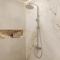 Душевая стойка BOND Circle B04-9100 хром
