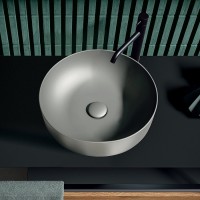Накладная раковина Kerasan Nolita 534489*0 40 см, ferro matt
