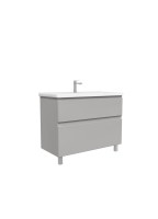 Тумба напольная SanStar Riana 100 Без раковины для ванной комнаты, Грей