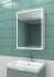 Зеркало-шкаф Art&Max Techno 55 R с подсветкой, белое