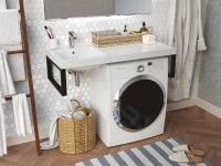 Раковина над стиральной машиной 1MarKa Wash 110