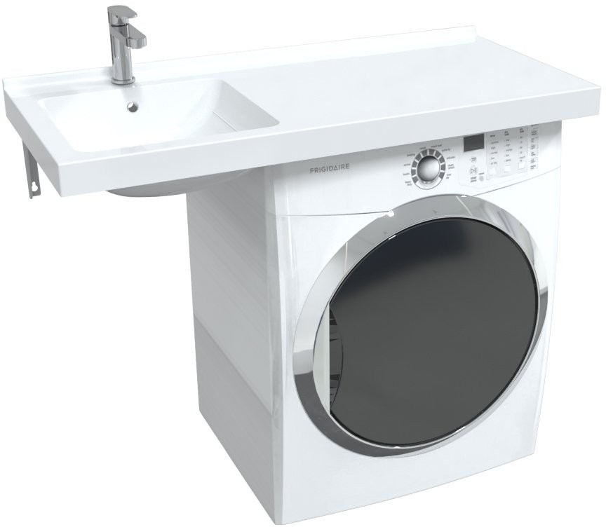 Раковина над стиральной машиной 1MarKa Wash 110