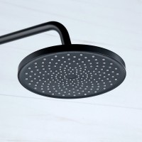 Верхний душ BOND Circle B01-9988 черный матовый