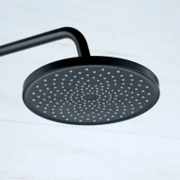 Верхний душ BOND Circle B01-9988 черный матовый