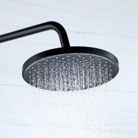Верхний душ BOND Circle B01-9988 черный матовый