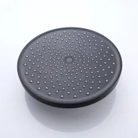 Верхний душ BOND Circle B01-9988 черный матовый