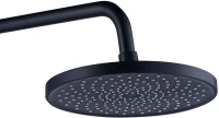 Верхний душ BOND Circle B01-9988 черный матовый