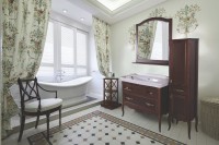 Тумба с раковиной ASB-Woodline Модерн 105 антикварный орех