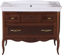 Тумба с раковиной ASB-Woodline Модерн 105 антикварный орех