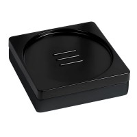 Мыльница Colombo Design MiniQ B5040.GM-RNE черная Мыльница Colombo Design MiniQ B5040.GM-RNE черная